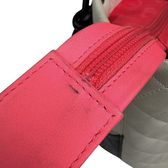 Chanel Cambon Line Medium Tote Bag Coco Mark Handbag Tote Bag Leather White - Picture 11 of 15